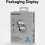 Vention Adaptador OTG USB-C Hembra a Lightning Macho Azul